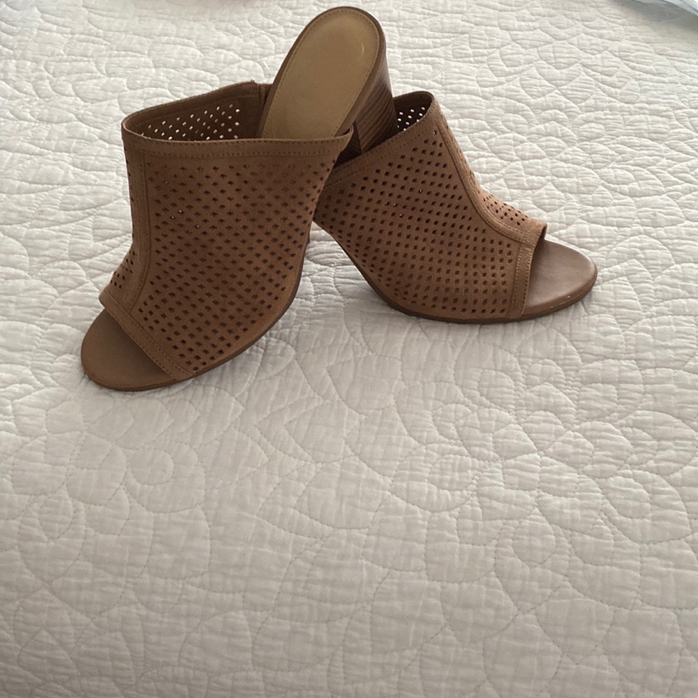 Sam Edelman Circus slides mules sandals Sz 8 EUC